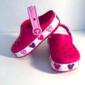 Crocs Kids Disney Mickey Mouse Lights Clog